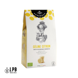 Céline Citron BIO Sans Gluten Generous 120g LPB Market Bruxelles Brussels Ixelles Elsene